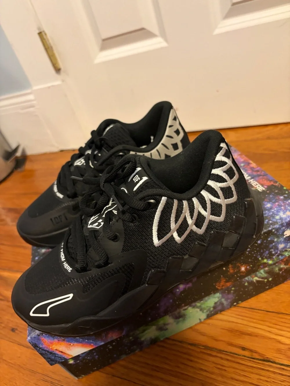 Puma Kids Melo Basketball Shoes - Picture 2 of 3